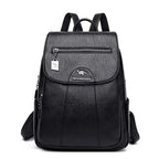 NNEOBA Vintage Soft Leather Women's Backpacks