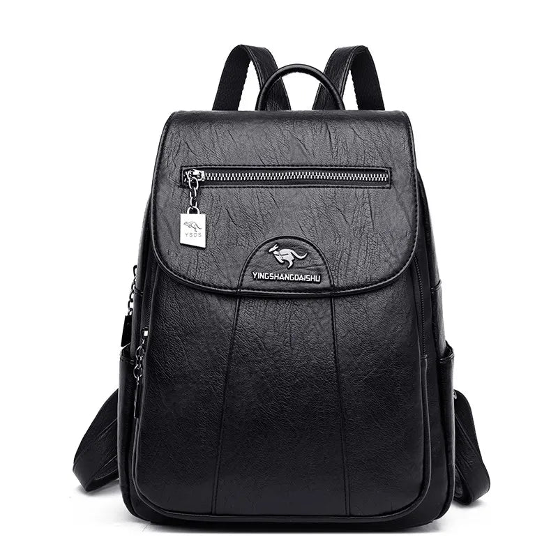 NNEOBA Vintage Soft Leather Women's Backpacks