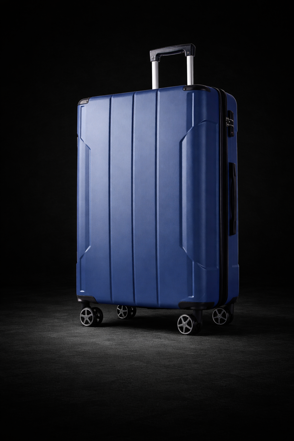 Lightweight Blue Hardshell Luggage