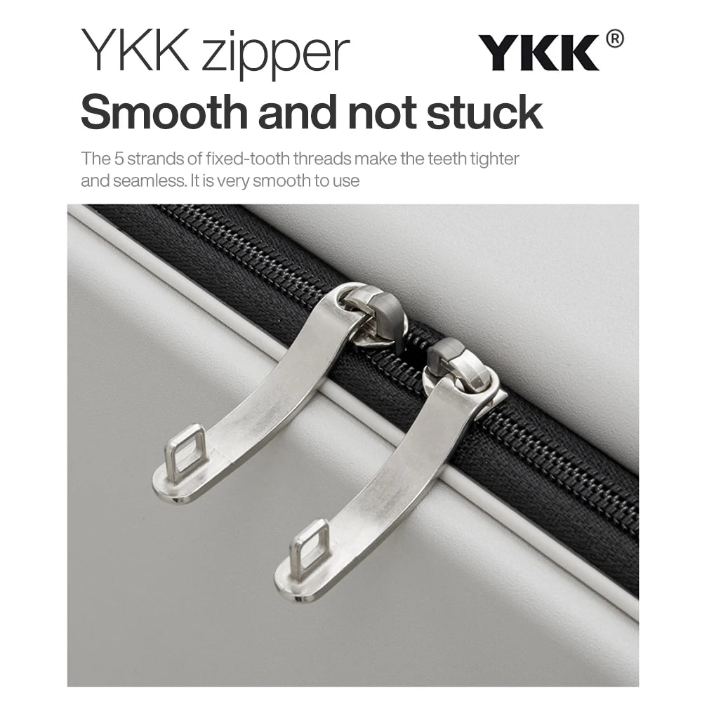Mixi Aluminum Carry-On Suitcase Trolley