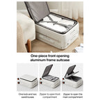 Mixi Aluminum Carry-On Suitcase Trolley