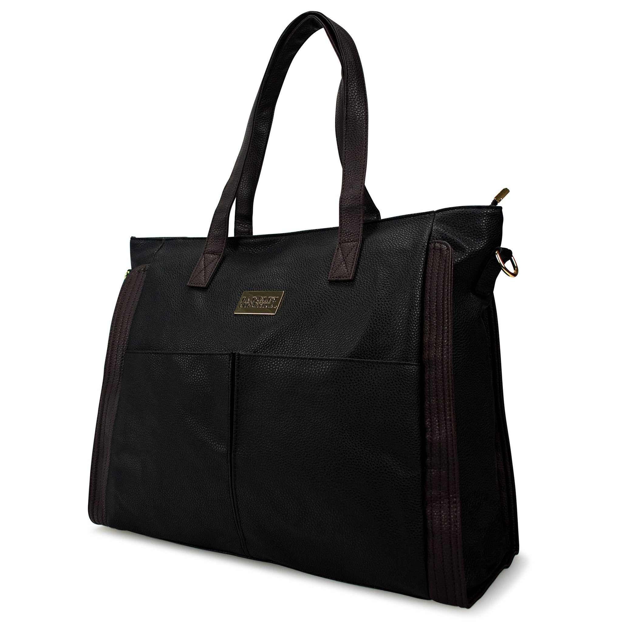 Vegan Leather Tote Bag - Rose XL Weekender Tote